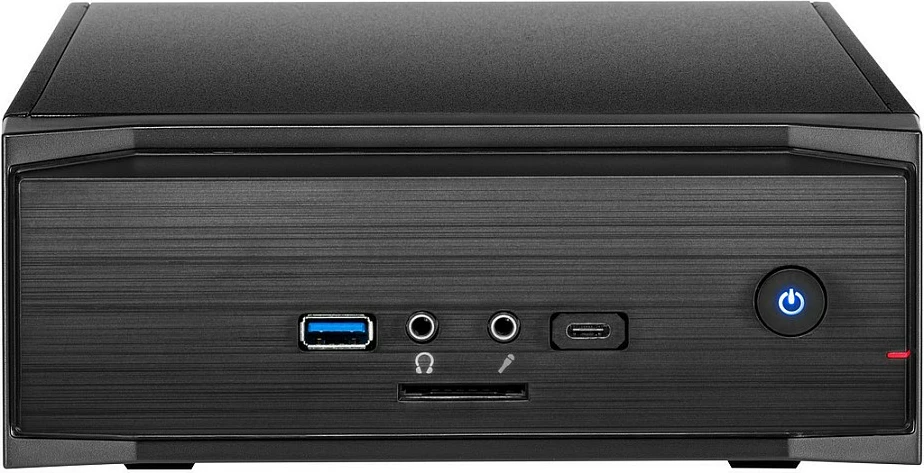 Kasë Inter-Tech Geh Mini ITX MW-01 II, Mini-ITX, e zezë