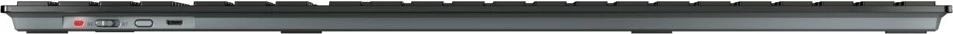 Tastierë Cherry DW 9500 SLIM, Wireless, RF Wireless + Bluetooth, QWERTY, Maus përfshirë, E zezë, Gri