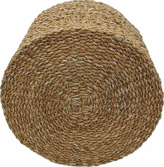 Set shporta me doreza ALMAR, 3 copë, 40x40x35cm, kashtë deti, natyrale