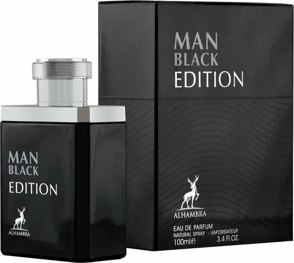 Parfum për meshkuj Maison Alhambra Man Black Edition EDP 100 ml