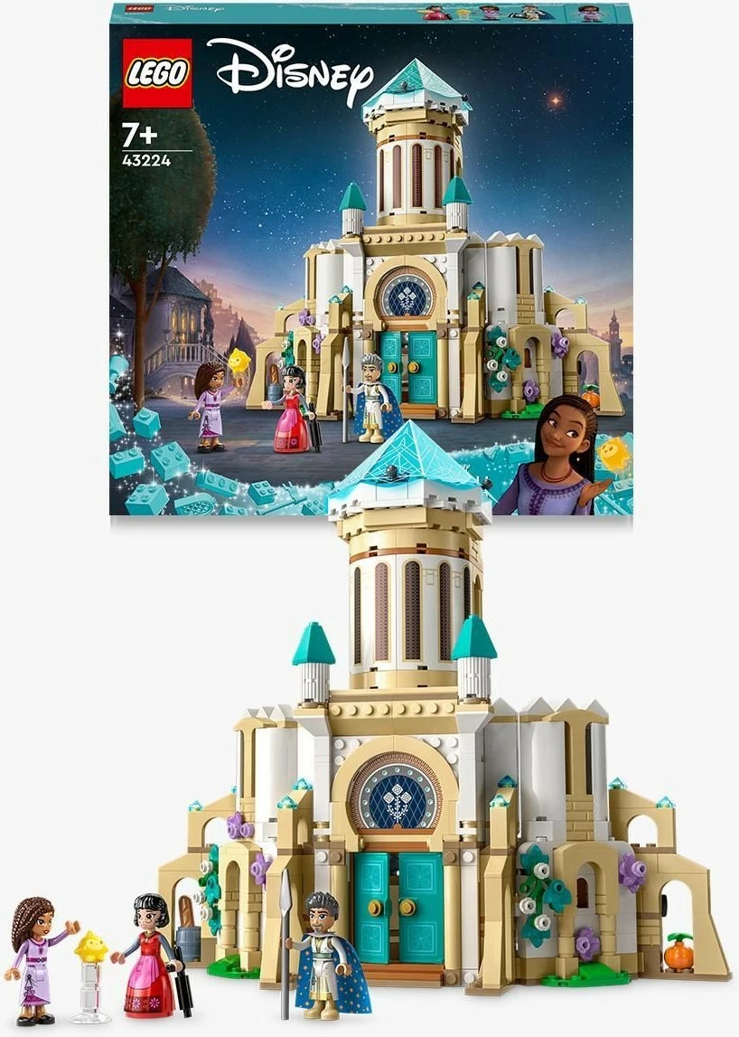 Set ndërtimi LEGO Disney King Magnifico's Castle 43224, 613 pjesë, shumëngjyrësh
