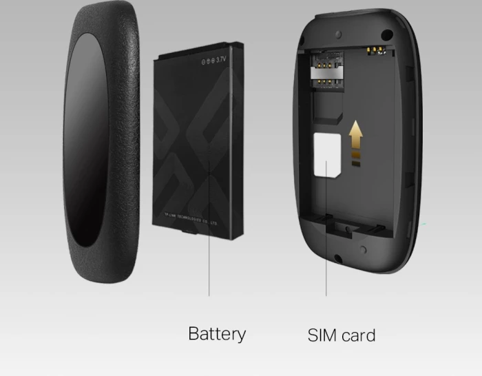 Hotspot Wi‑Fi mobil 4G LTE TP-Link M7000, bateri 2000mAh, deri 150Mbps, 2.4GHz, i zi
