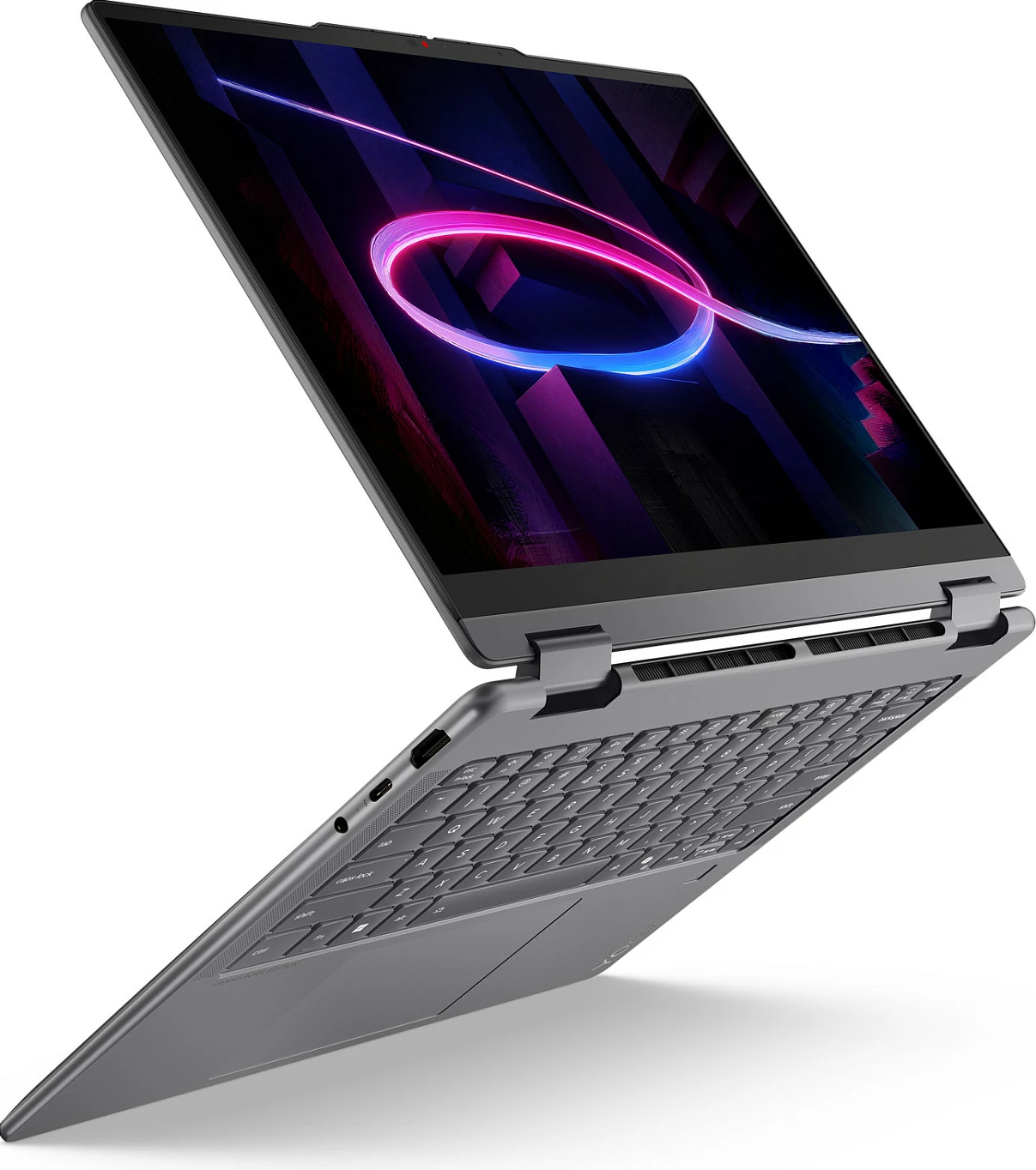 Laptop 2n1 Lenovo Yoga 7, Core Ultra 7 355, 16GB RAM, 1TB SSD, 14 inç 1920x1200, Windows 11 Home, Luna Grey