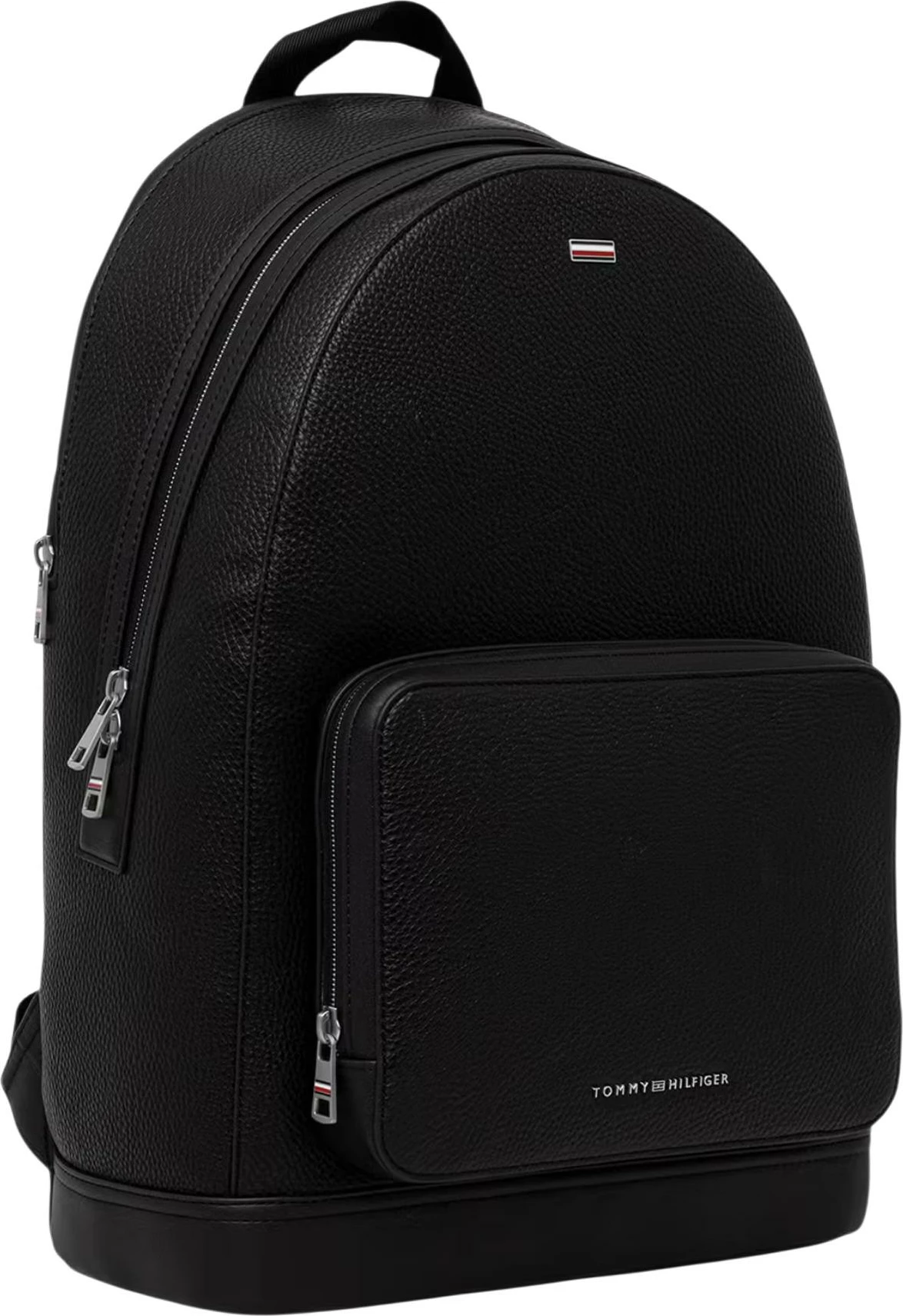 Çantë shpine Tommy Hilfiger TH Central Backpack AM0AM14431, e zezë