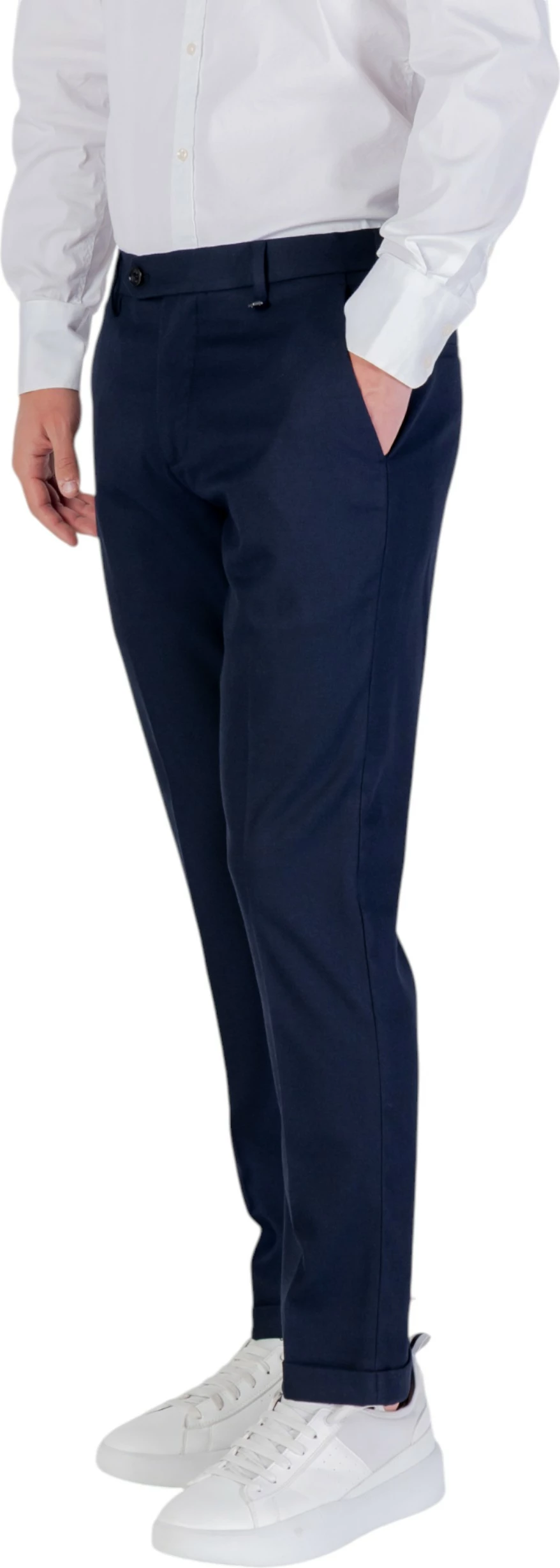 Pantallona për meshkuj Antony Morato RAD Slim Ankle Length Fit MMTR00768-FA600285, blu navy [Madhësia: W40]