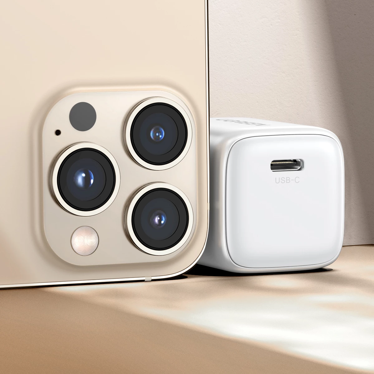 Karikues muri Ugreen Nexode mini CD318 15324, 20W, USB-C, i bardhë