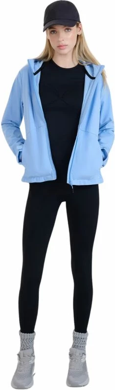 Jakne softshell 4F femra, blu [Madhësia: M]