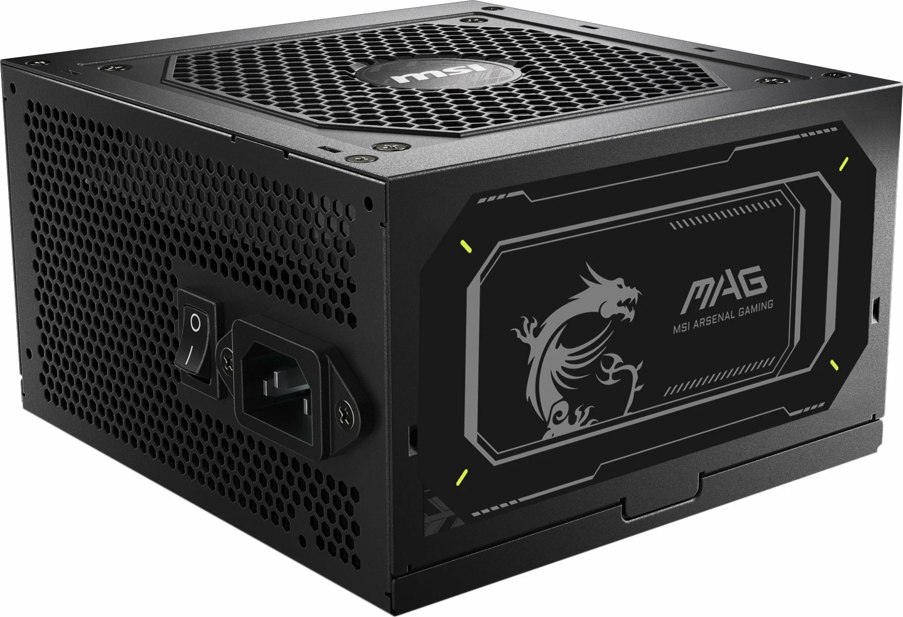 Furnizues rryme MSI MAG A750GL PCIE5 II 750W, 80 Plus Gold, ATX 3.1, modular i plotë, i zi