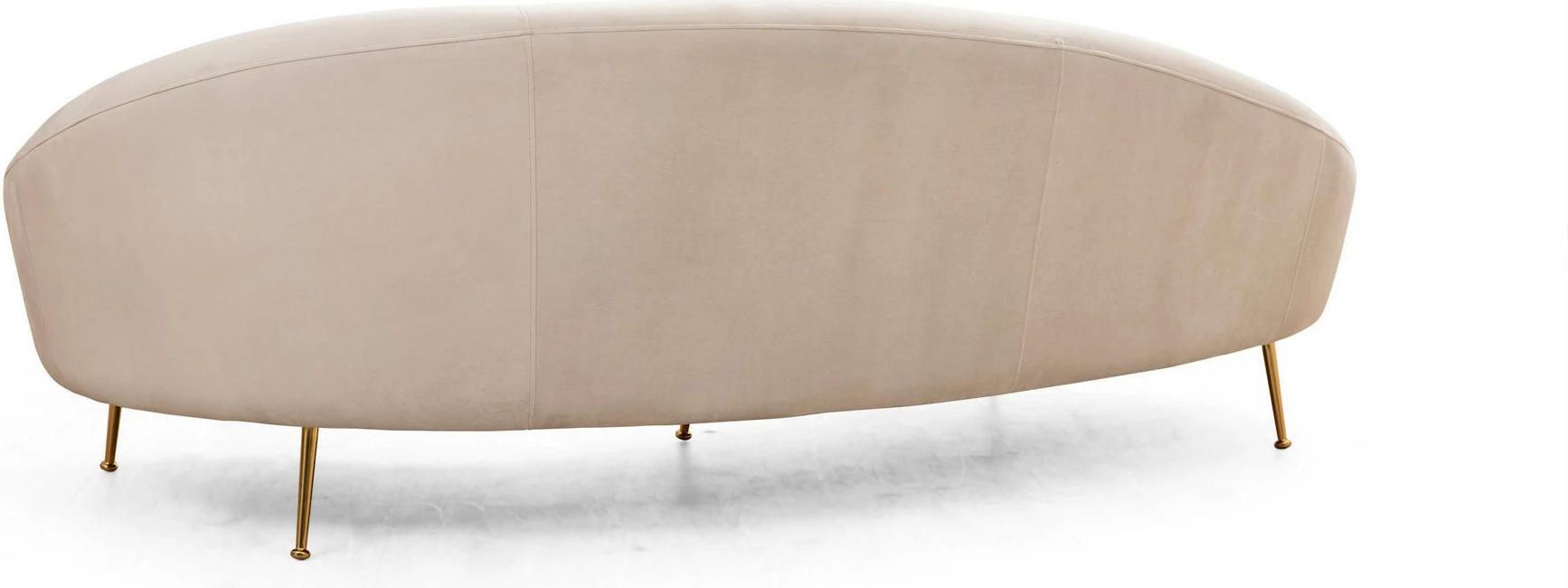 Divan treshe Atelier del Sofa, Eses Right, bezhë