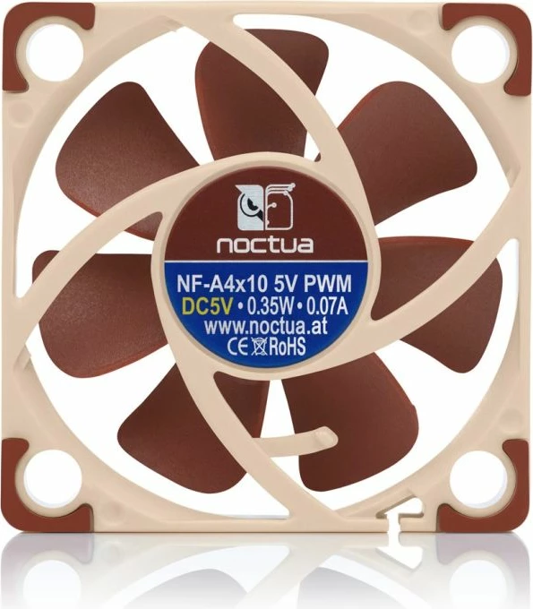 Ventilator kompjuteri noctua 40mm 5V PWM, kafe