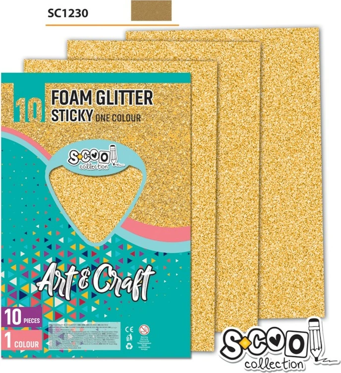 Osh Leter Dekoruese Sticky Me Xixa Krem 20X30Cm 1/10 Sc1230