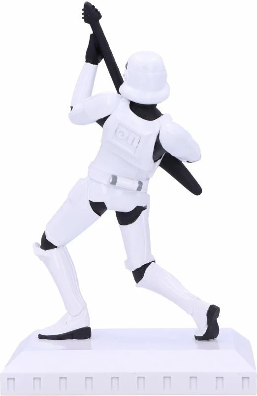 Figurinë NEMESIS NOW Stormtrooper Rock On!, Star Wars, polyresin e pikturuar me dorë, bardhë/zi