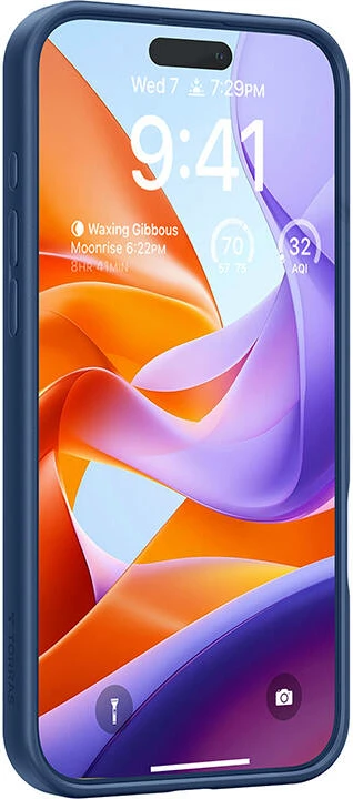 Mbështjellës Torras Ostand Pro për iPhone 16 Pro Max, Blu