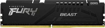 RAM Memorje DDR5 Kingston Fury Beast KF556C40BB-64 64GB (1x64GB) 5600MHz CL40 me radiator, e zezë