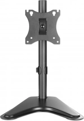 Mbajtëse tavoline për monitor Manhattan 462037, për ekrane 10-27", rregullim manual, VESA 75x75/100x100, e zezë
