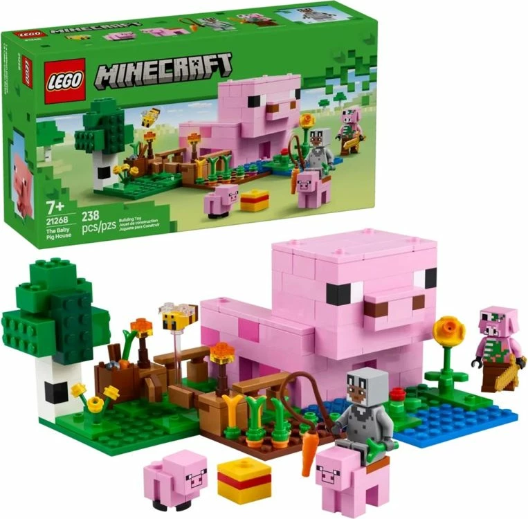 Lego Minecraft lodër fëmijë