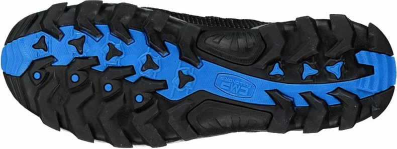 Këpucë për meshkuj CMP Rigel Low WP, të zeza dhe blu të errët