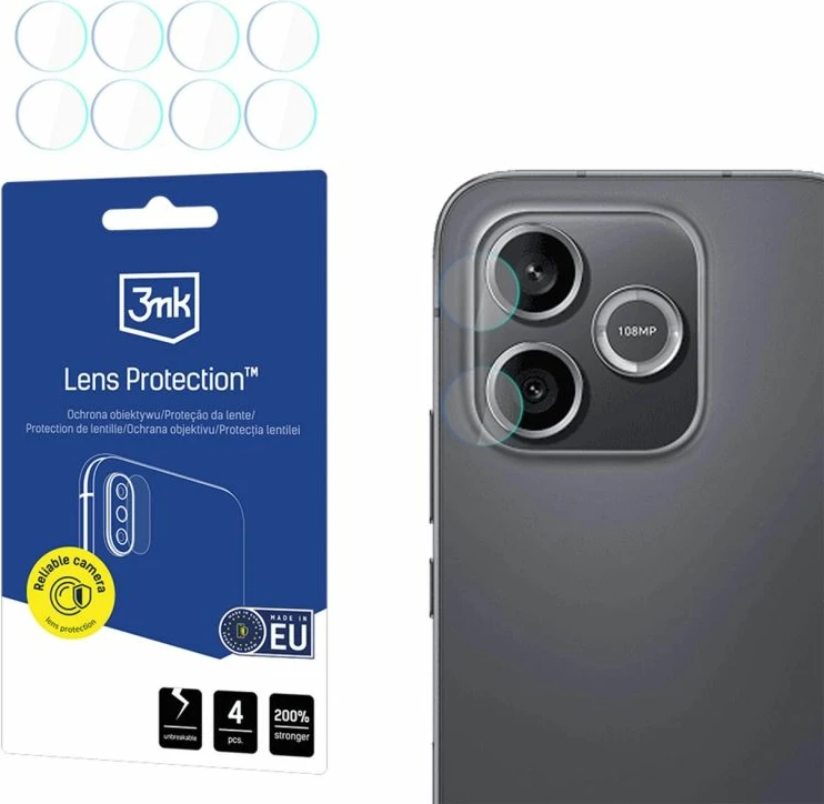 Mbrojtës xhami për kamerë 3mk Protection Lens Protection Hybrid për Honor 600 Lite
