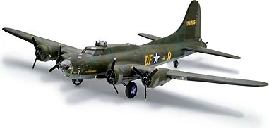 Model plastik avion Revell B-17F Memphis Belle 1:48, 107 pjesë