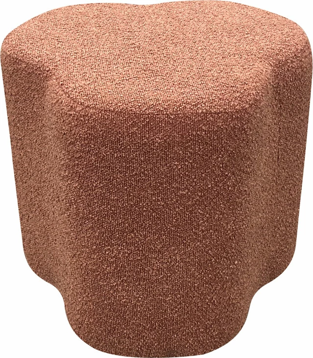 Tabure Daisy, ngjyrë kafe e kuqe, 48x48x42cm