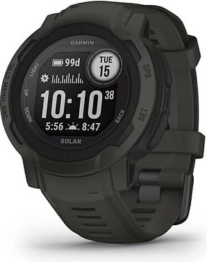 Smartwatch Garmin Instinct 2 Solar, 2.29 cm (0.9"), MIP, GPS, Graphite