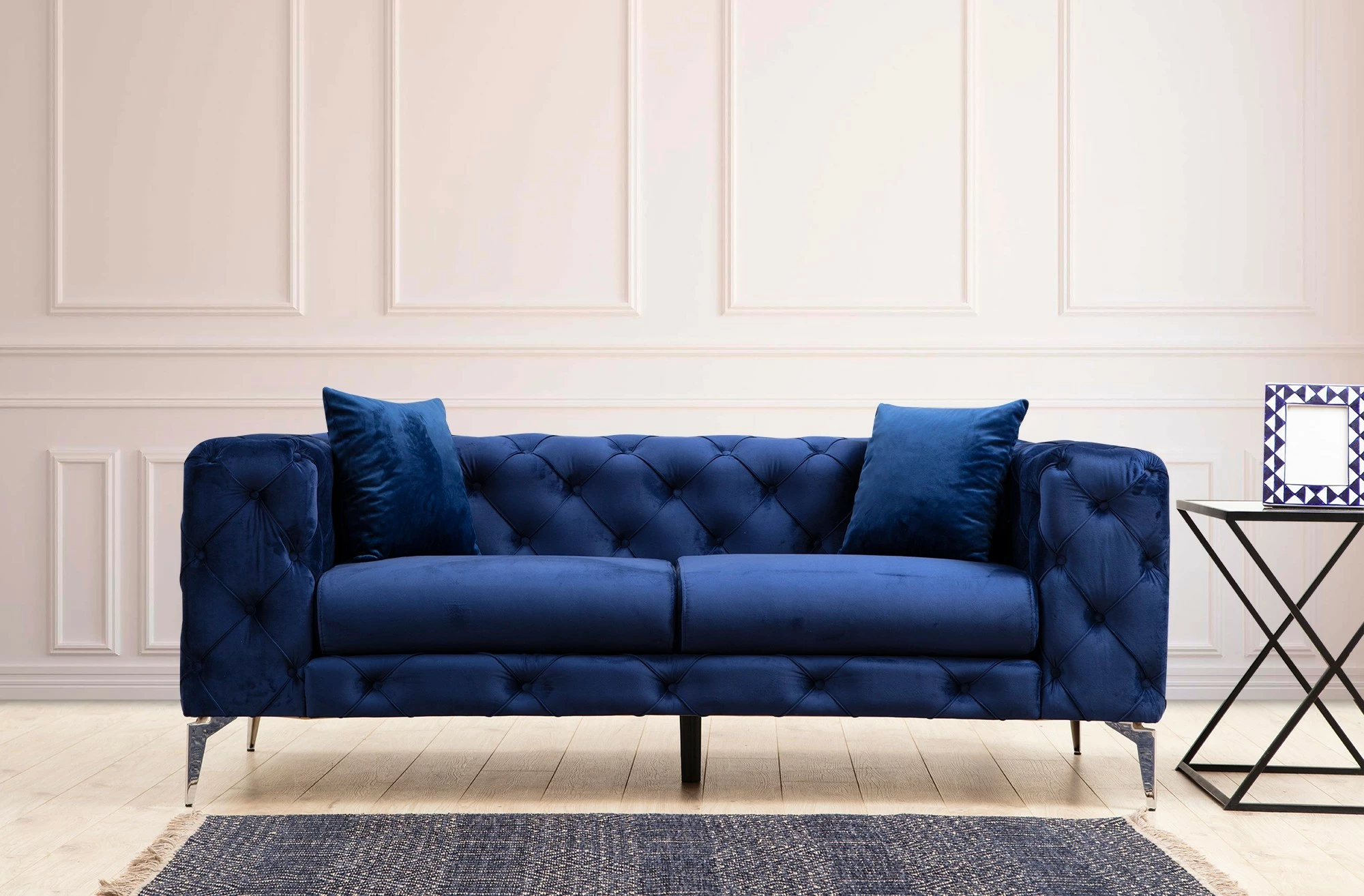 Divan dy ulëshe Atelier del Sofa, Como, ngjyrë blu e errët