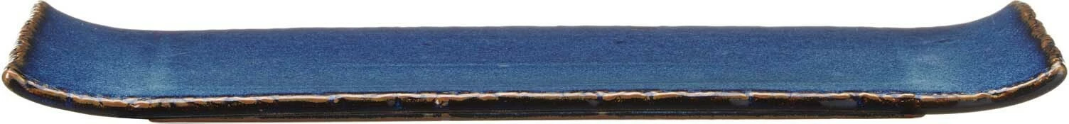 Pjatë drejtkëndore Fine Dine Eminence 340x150 mm blu, set 3 copë