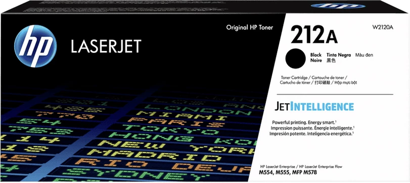 Toner, HP, 212A W2120A, rendiment 5500 faqe, i zi