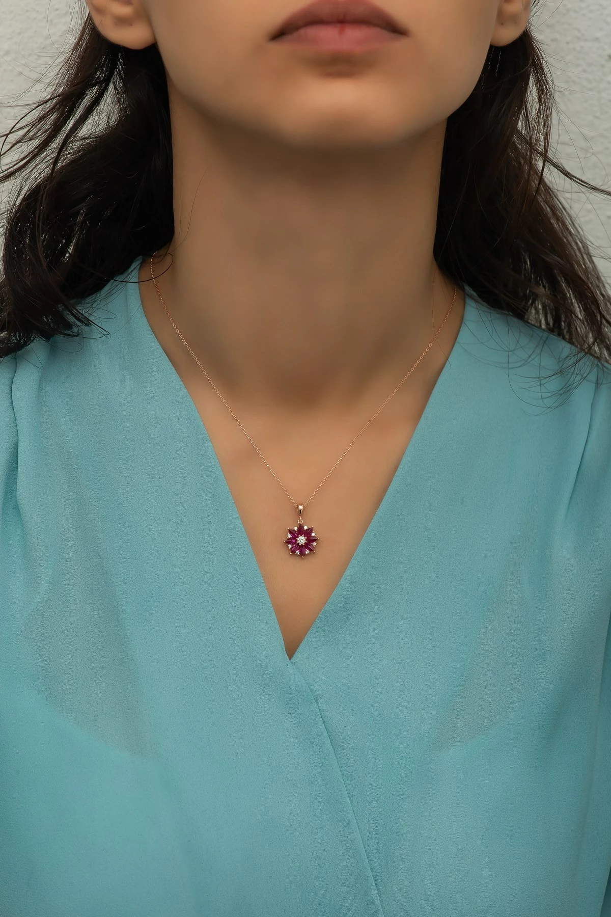 Varëse argjendi Jumeon, ngjyrë rozë e artë dhe fuchsia, NRZ99721