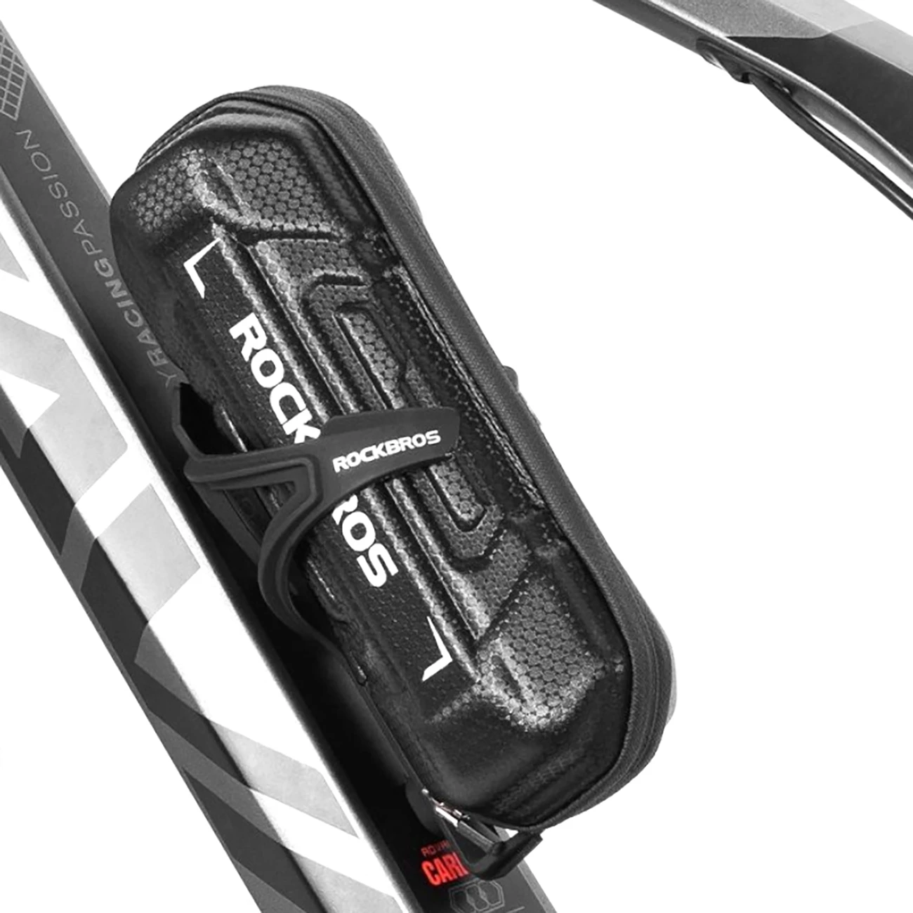 Çantë biçiklete Rockbros 30990003001 për mbajtëse shishe, e zezë