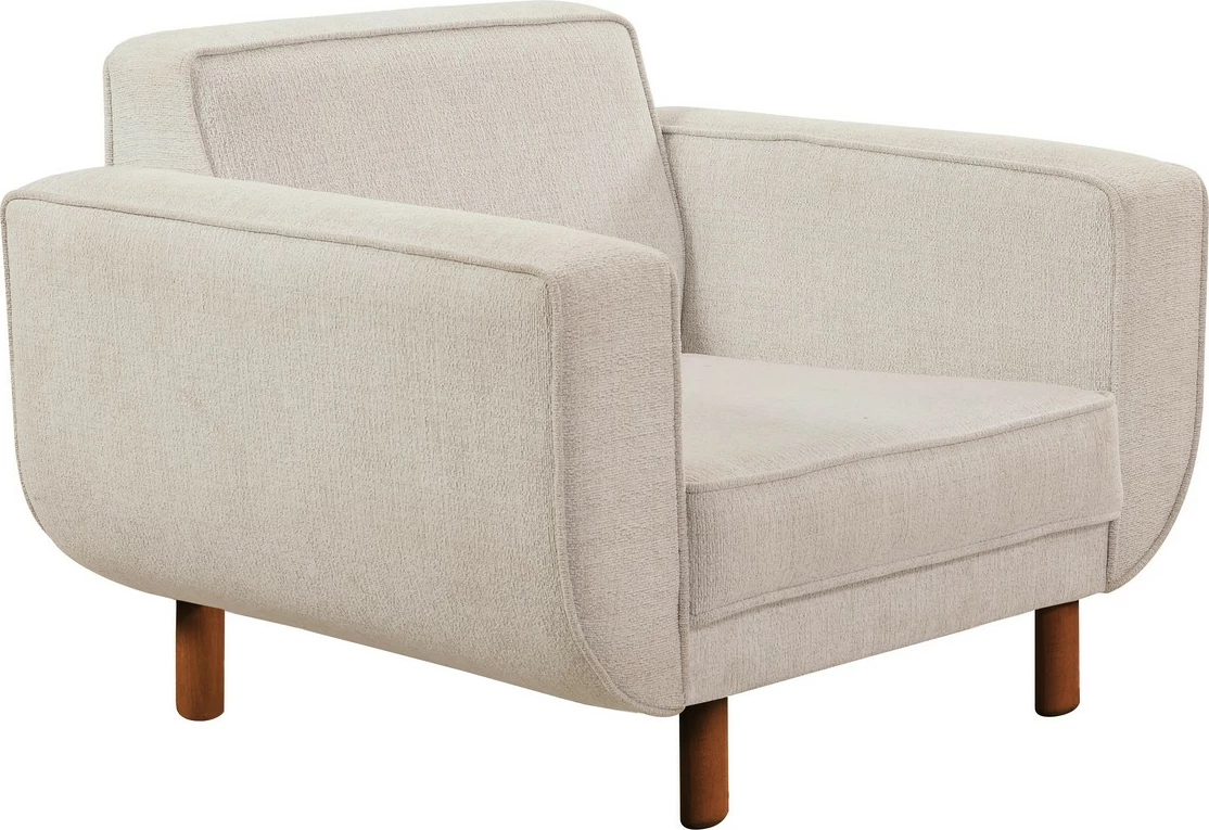 Karrige krahu Larus Berjer, ngjyrë arre dhe krem