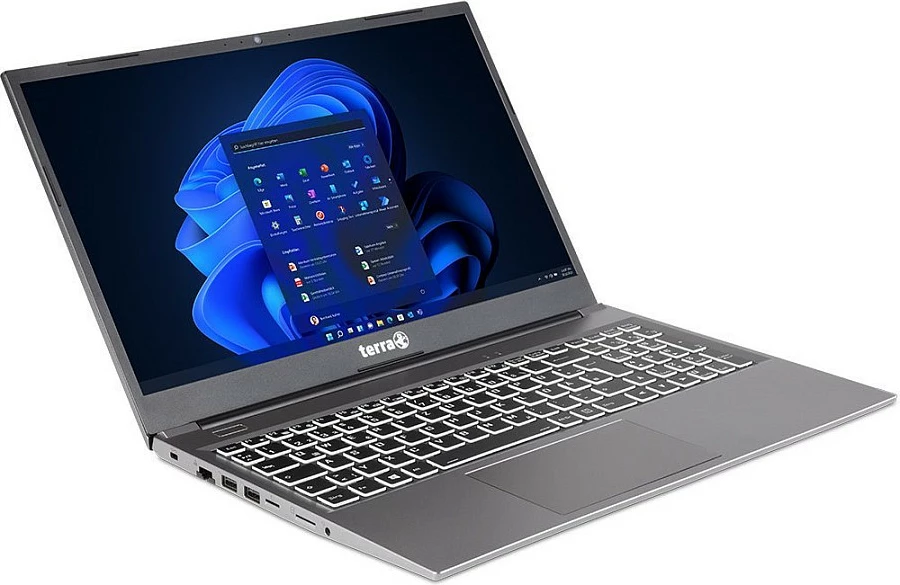 Laptop Terra 1500P, Ryzen 5 7430U, 16GB RAM Memorje, 500GB NVMe SSD, 15.6" FHD, 4G LTE, Windows 11, gri