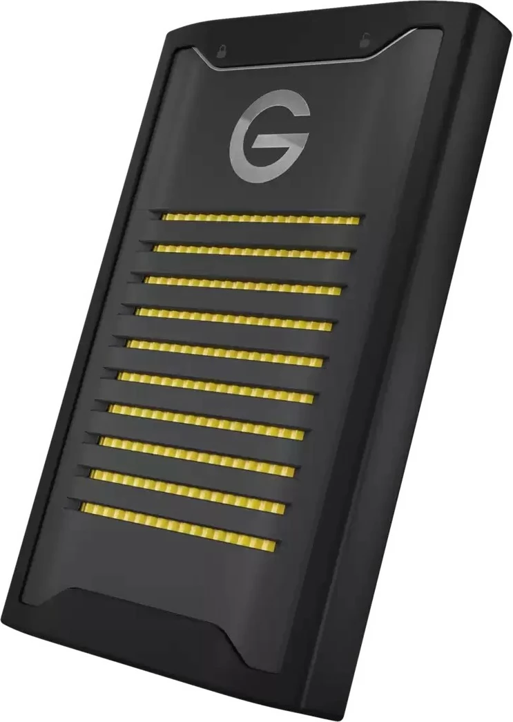 SSD i jashtëm Sandisk G-DRIVE ArmorLock 1TB, NVMe, USB-C, i zi