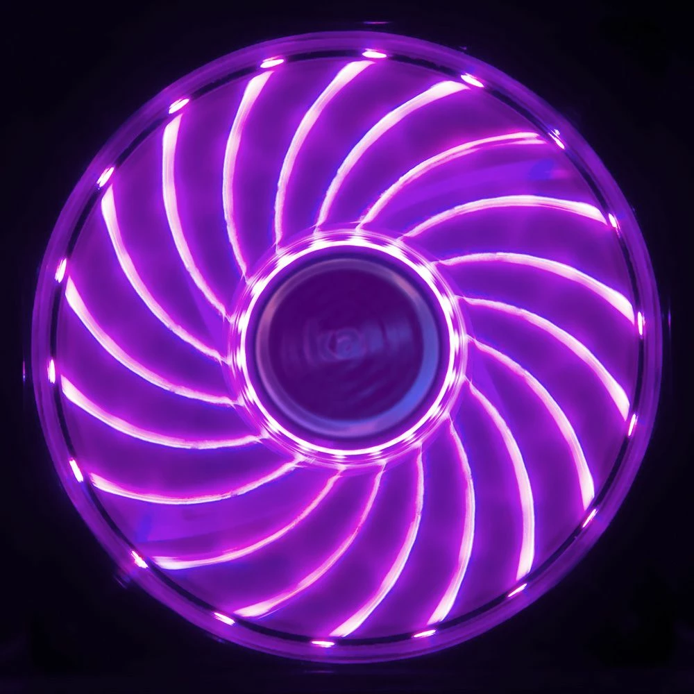 Ventilator kasë PC Akasa Vegas X7 AK-FN093 120mm ARGB 3-pin 1 copë kuqe-transparente