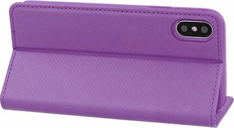 Mbështjellës magnetik me kapak HAVANA MPN 8846 për Samsung Galaxy A80/A805, xhep për kartë, vjollcë