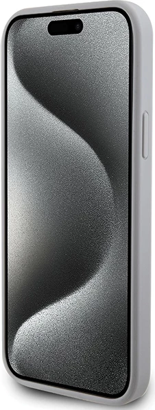Mbështjellës Guess GUHCP15MPS4DGPS për iPhone 15 Plus 6.7", argjendtë