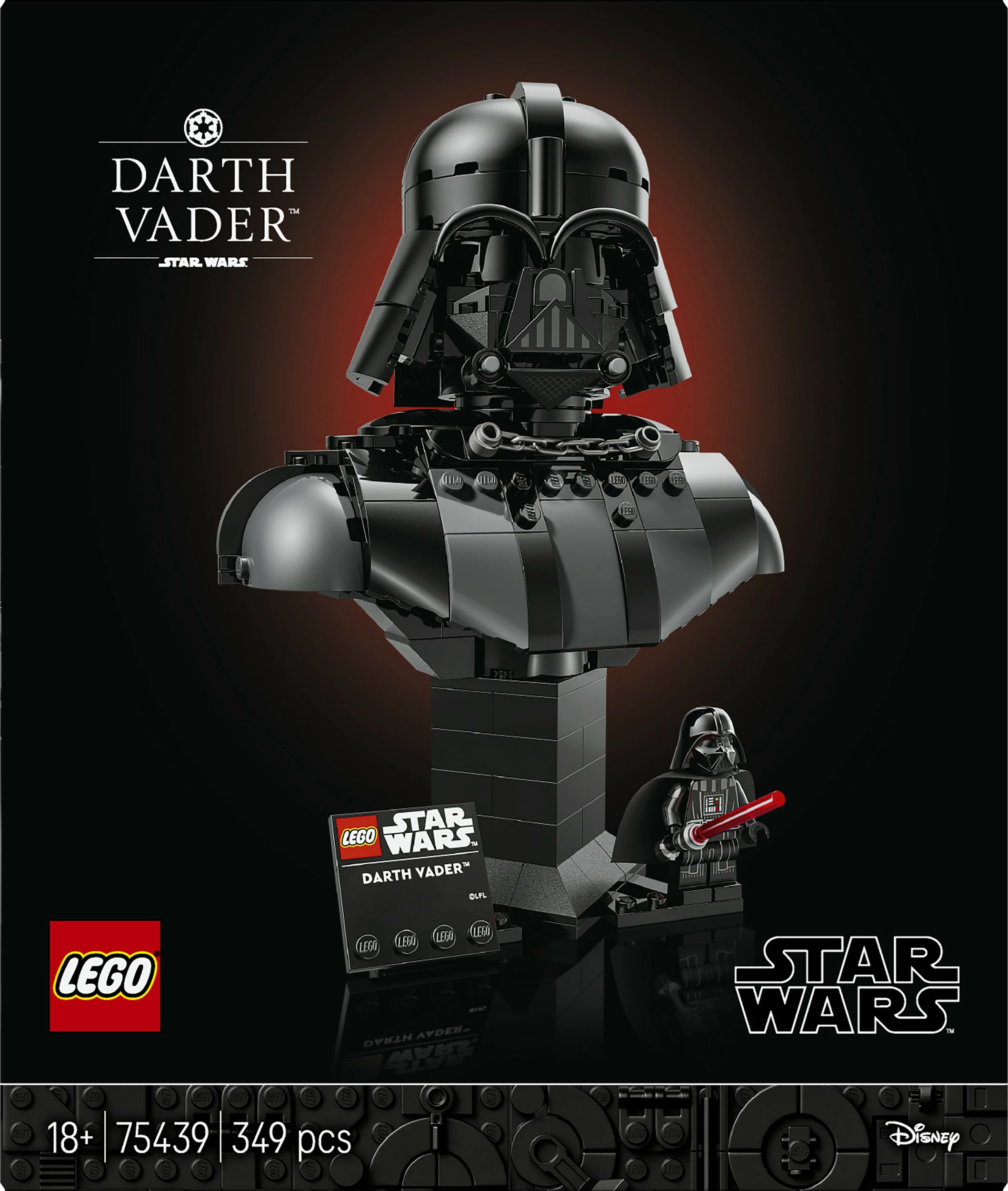 Set ndërtimi LEGO Star Wars 75439 Darth Vader, 349 pjesë, multikolor