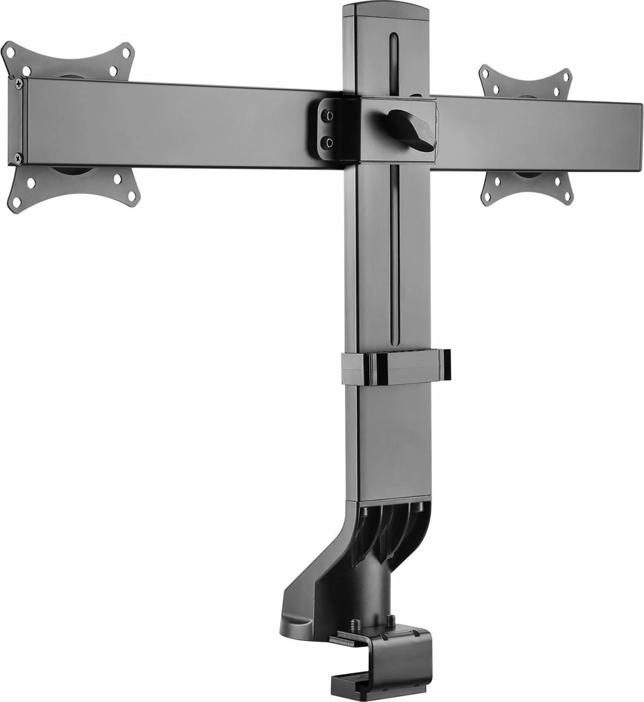 Mbajtëse tavoline për 2 monitorë Maclean MC-854 17"-27" VESA 75x75/100x100, e zezë