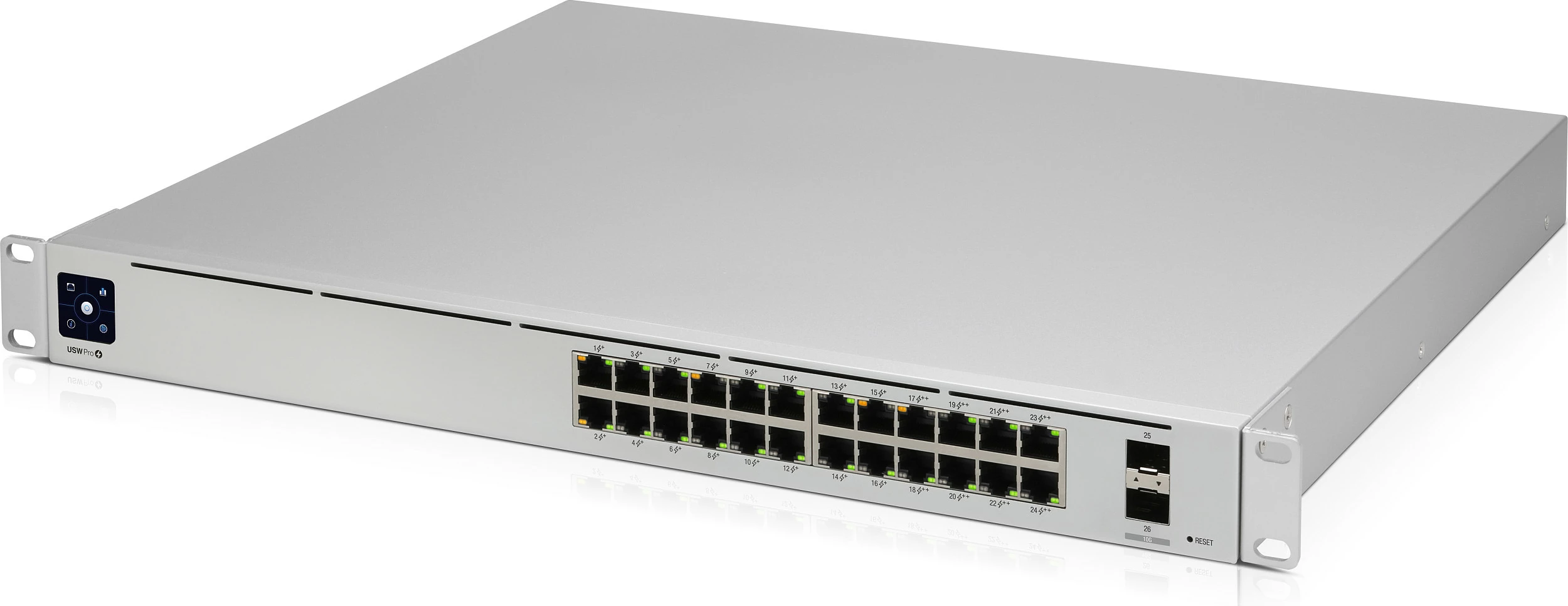 Switch Ubiquiti UniFi Pro 24-Port PoE, Managed, L2/L3, Gigabit Ethernet, Rack mounting, 1U