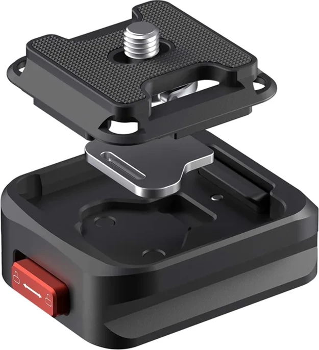 Mbajtës i shpejtë Freewell FW-TPQR për tripod, alumini, i zi