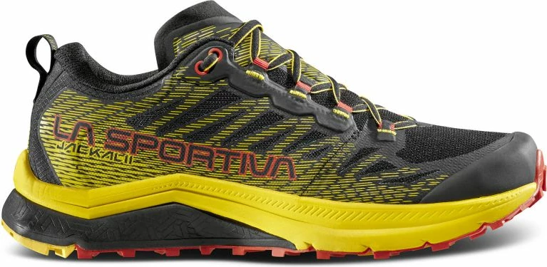 Atlete për meshkuj La Sportiva Jackal II, të zeza dhe të verdha