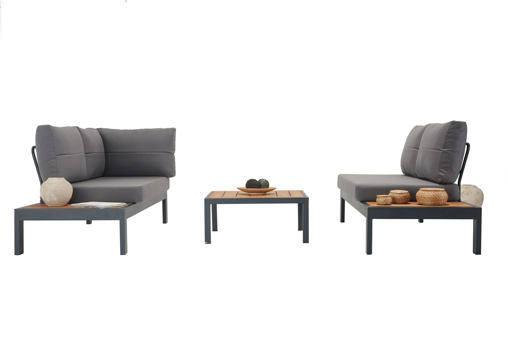 Set lounge për kopsht, Skye Decor, dru Verona