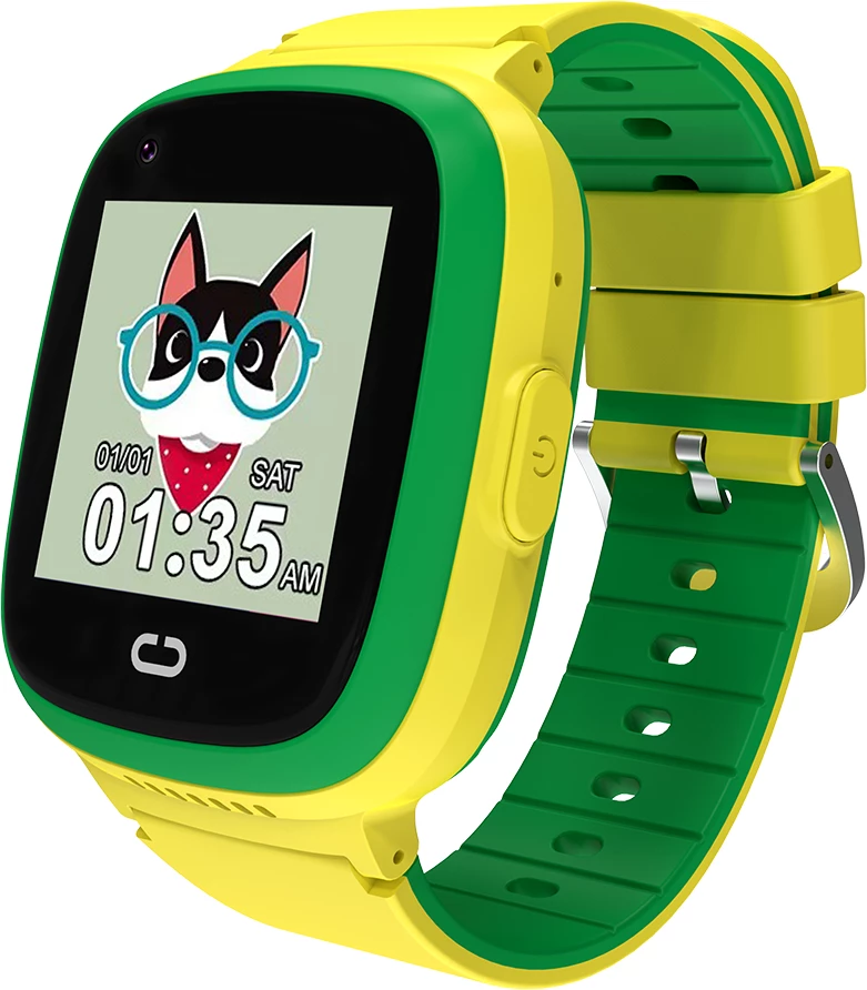Smartwatch CANYON Sunny KW-48 4G LTE GPS video, 512MB, Nano-SIM, gjelbër