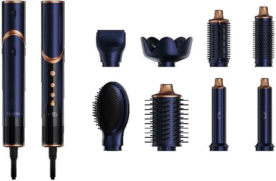 Multistyler për femra Lovio AirStyle LVHS001BL navy-copper