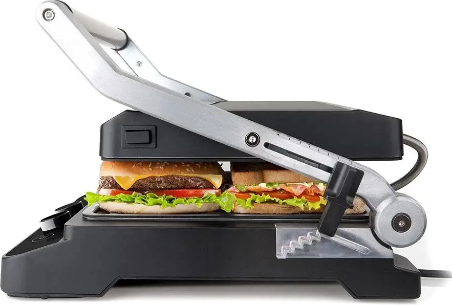 Grill kontakti Black&Decker BXGR2000E 2000W, 29×26 cm, i zi