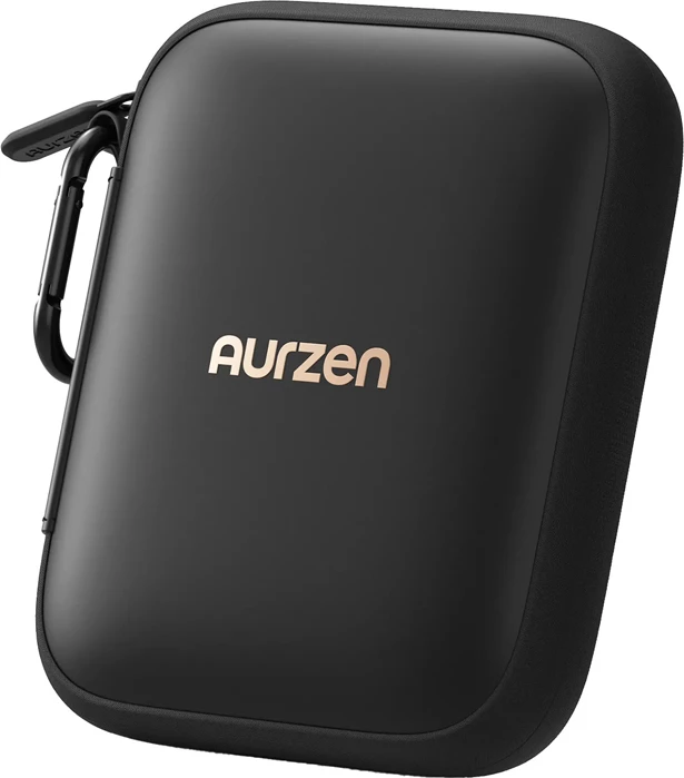 projektor portativ Aurzen Zip AU-PJ-ZP001M-EUGD0, DLP 720p, 100 ANSI, bateri 5000 mAh, set me çantë + karikues udhëtimi + Magplay mount, ngjyrë ari
