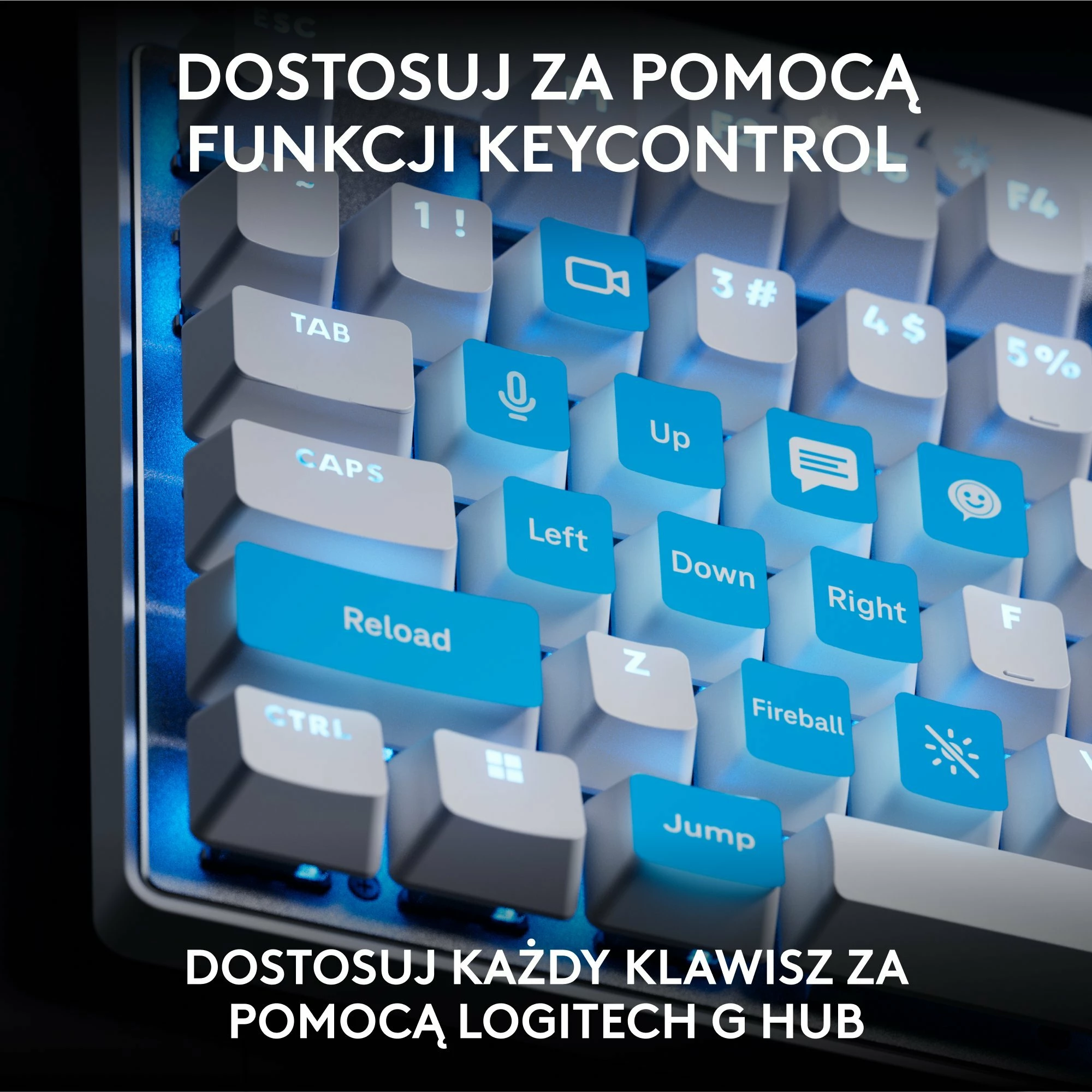 Tastierë gaming Logitech G PRO X TKL Rapid 920-013242, TKL 80%, RGB, e bardhë