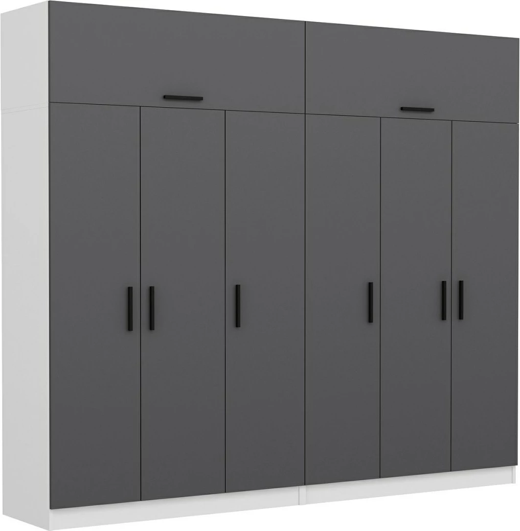 Dollap i madh, ngjyrë antracit, Skye Decor, 5149