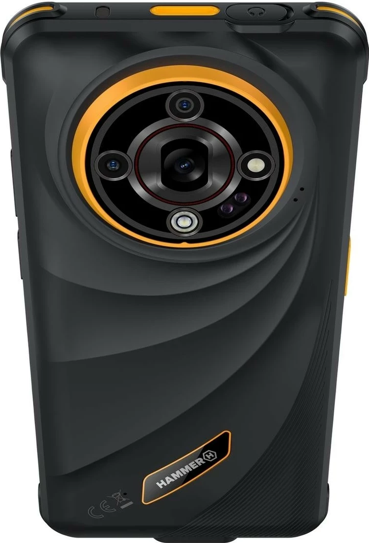 Celular myPhone Hammer Iron 6 5G, 8/256GB, portokalli