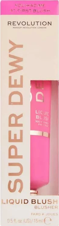 Revolution Superdewy Liquid Blush - You had me at First